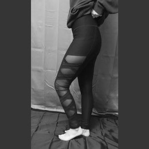 Gottex mesh athletic legging